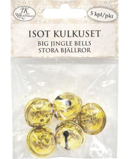 Isot Kulkuset Kulta 5 kpl