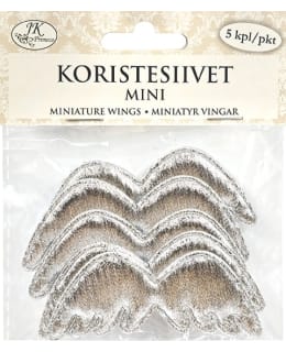 Koristesiivet Mini Hopea 5 kpl