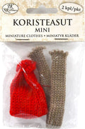 Koristeasut pipo ja huivi
