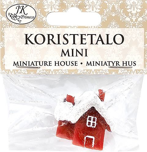 Koristetalo Mini Punainen