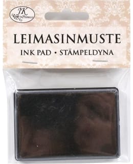 Leimasinmuste 6x4 cm Musta