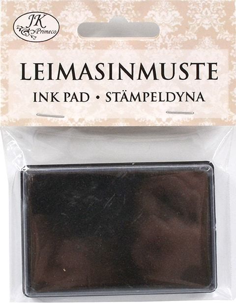 Leimasinmuste 6x4 cm Musta