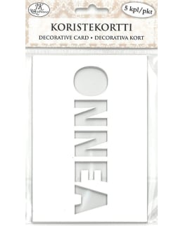 Koristekortti onnea