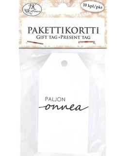 Pakettikortti 10 kpl