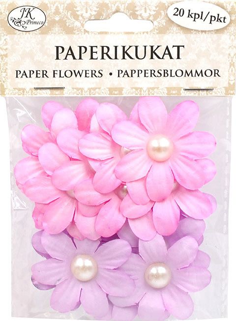 Paperikukat Helmi Pastelli 20 kpl