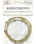 Koristekuvio Tähtikranssi KultaFolio 5 kpl