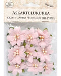 Askartelukukat vaaleanpun.9 kpl