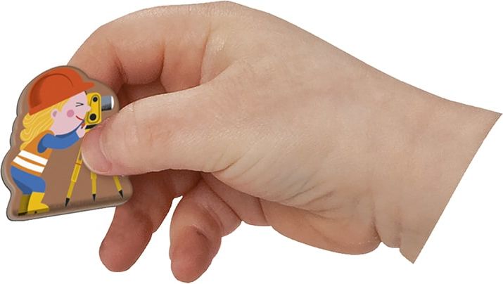 Janod Magneettikirja Työkoneet