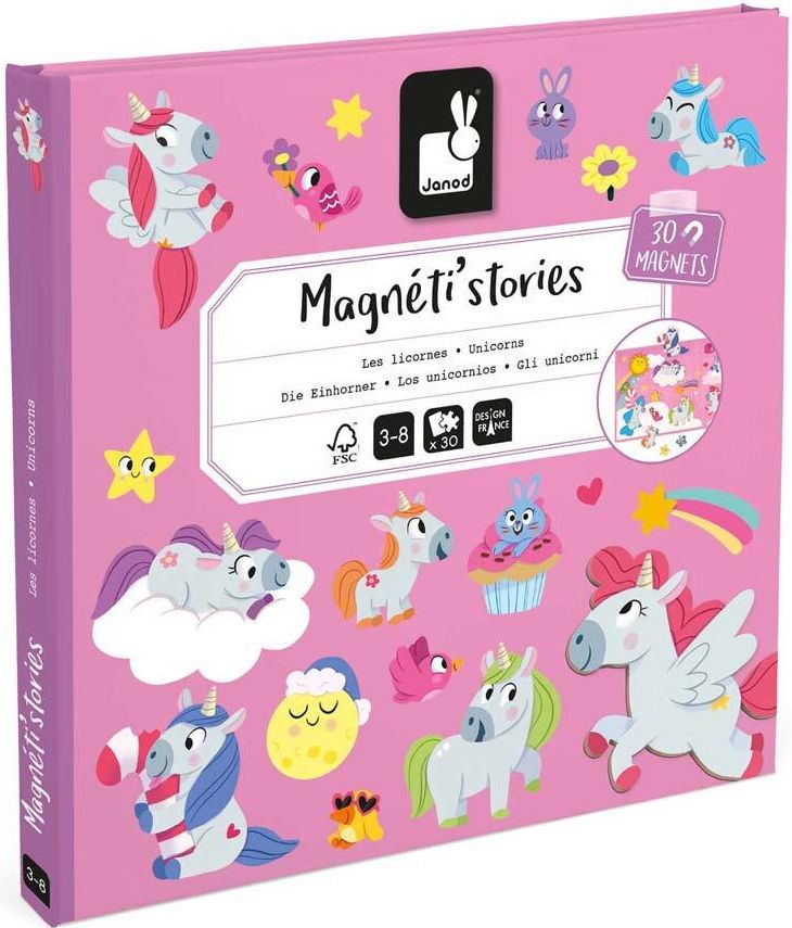 Janod Magneettileikki Yksisarviset