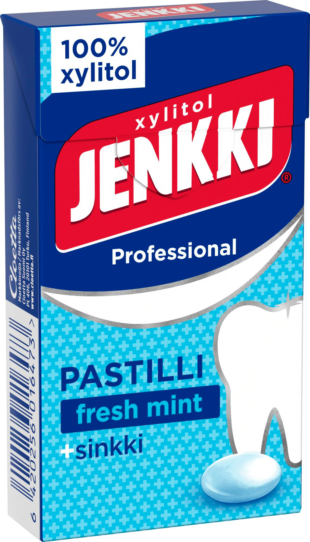 Fresh mint+sinkki pastilli
