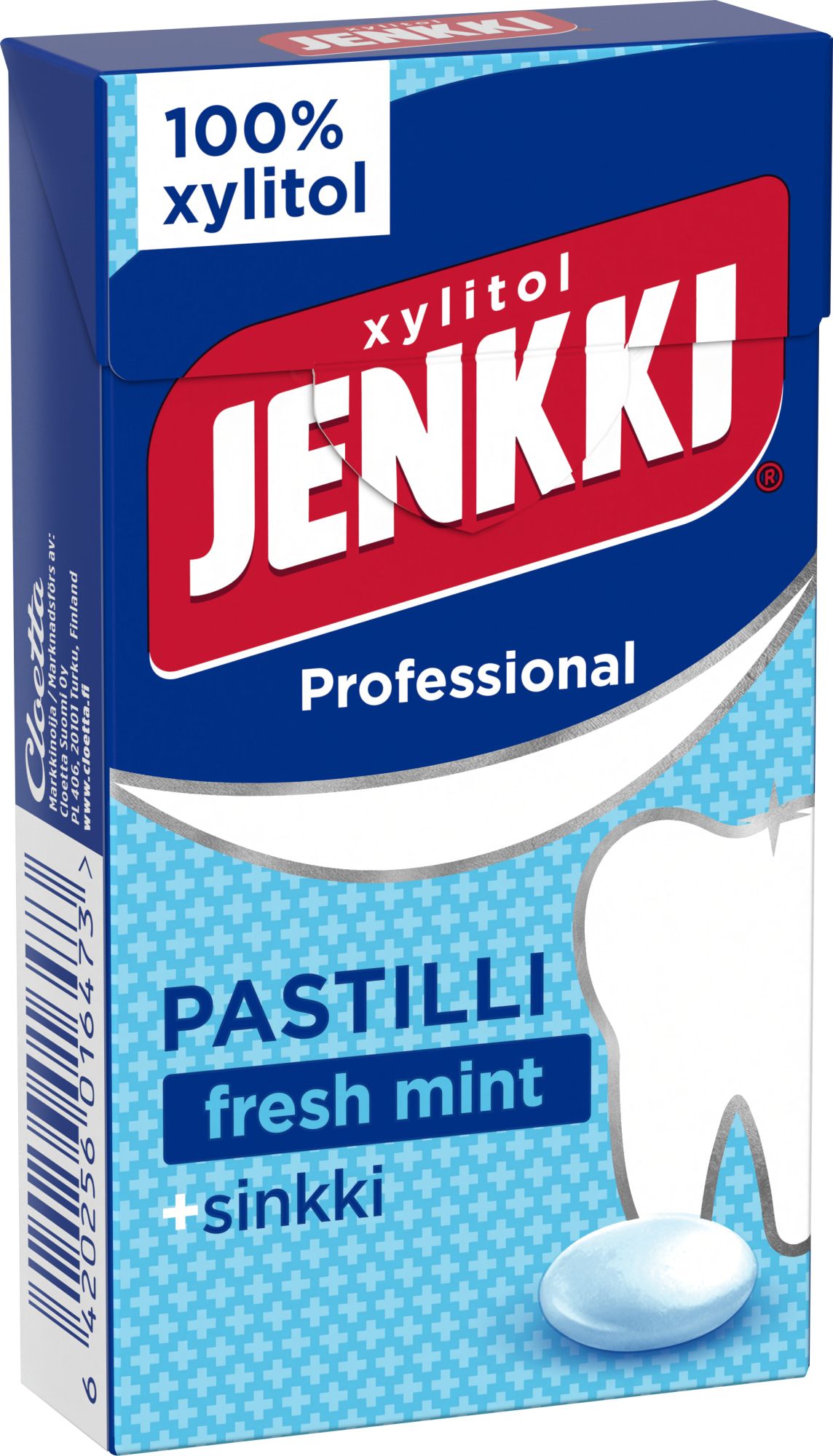 Fresh mint+sinkki pastilli