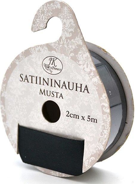 Satiininauha musta