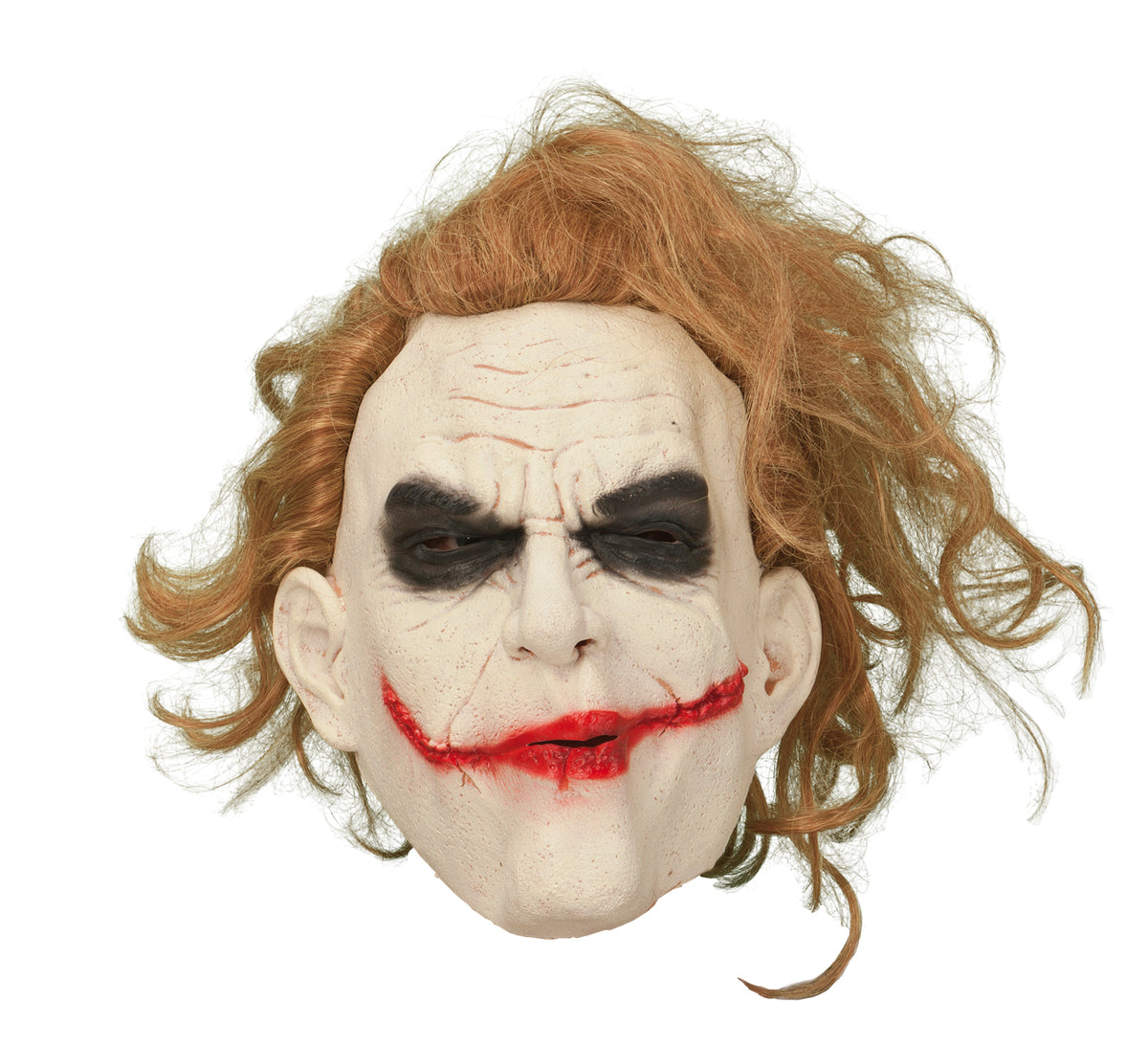 Lateksi Naamio Joker Hiuksilla