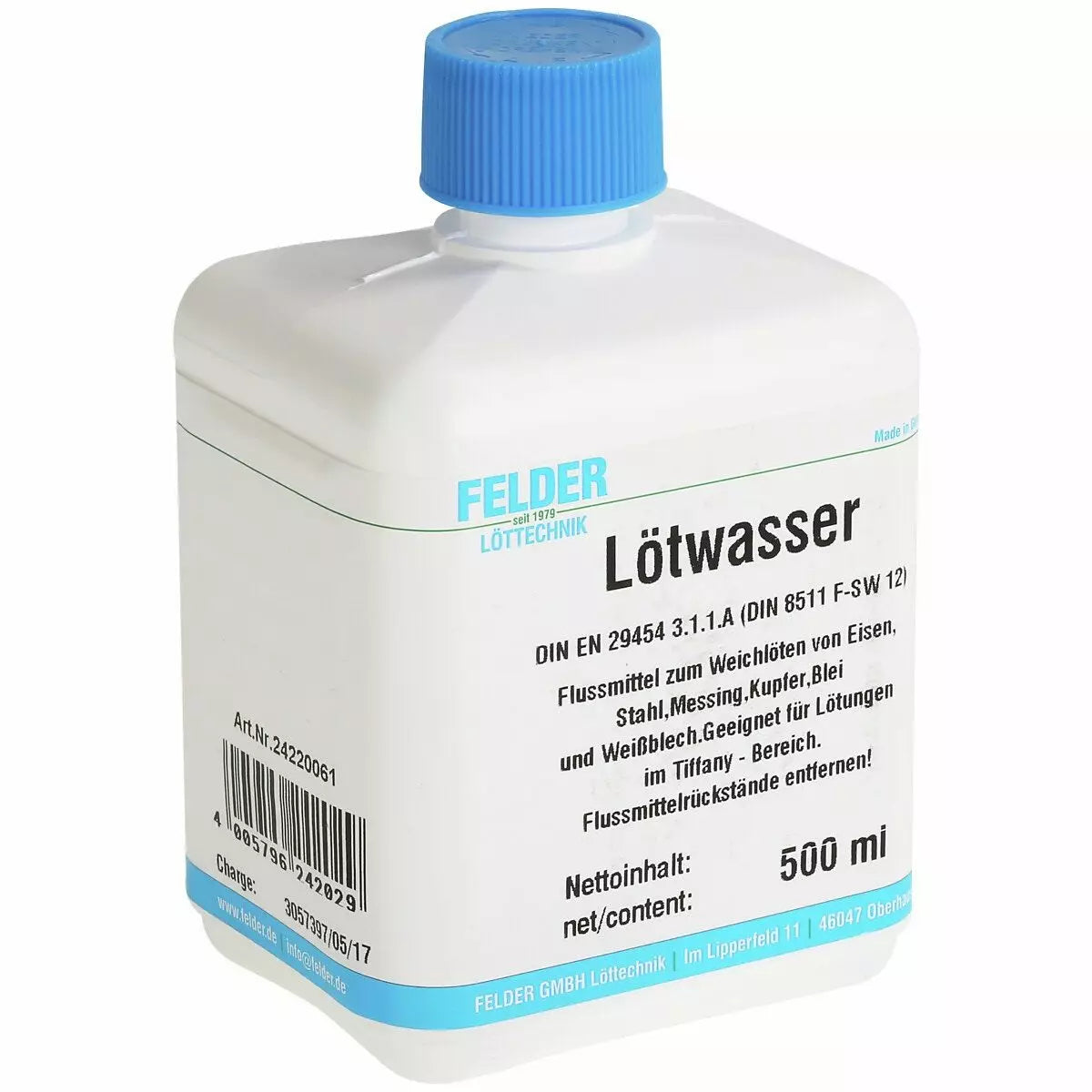 Juotosneste 500 ml pullo EN29454