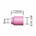 Kaasukupu linssille 3/8" / 10 mm WP9 2 kpl Parweld