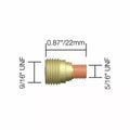 Kaasulinssi 3/32" / 2,4 mm WP20 Parweld