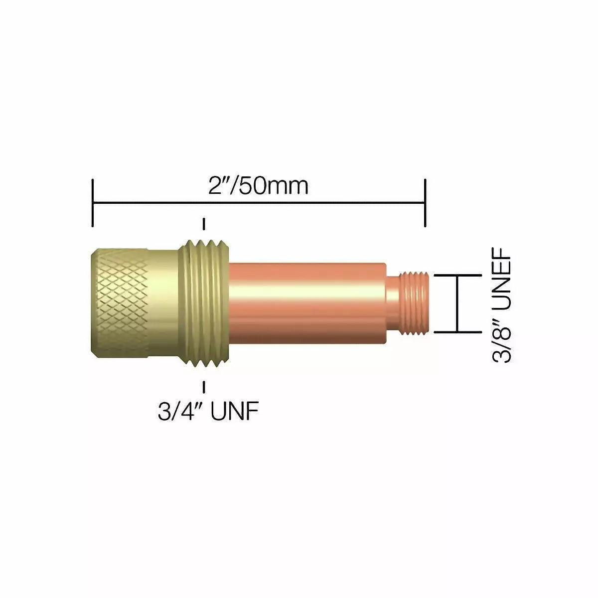 Kaasulinssi 5/64" / 2,0 mm  Parweld