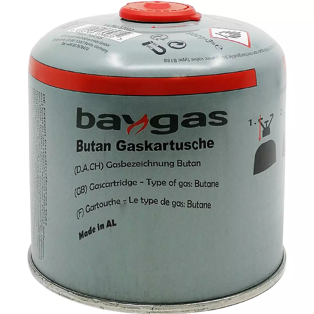 Kaasupatruuna 500 g
