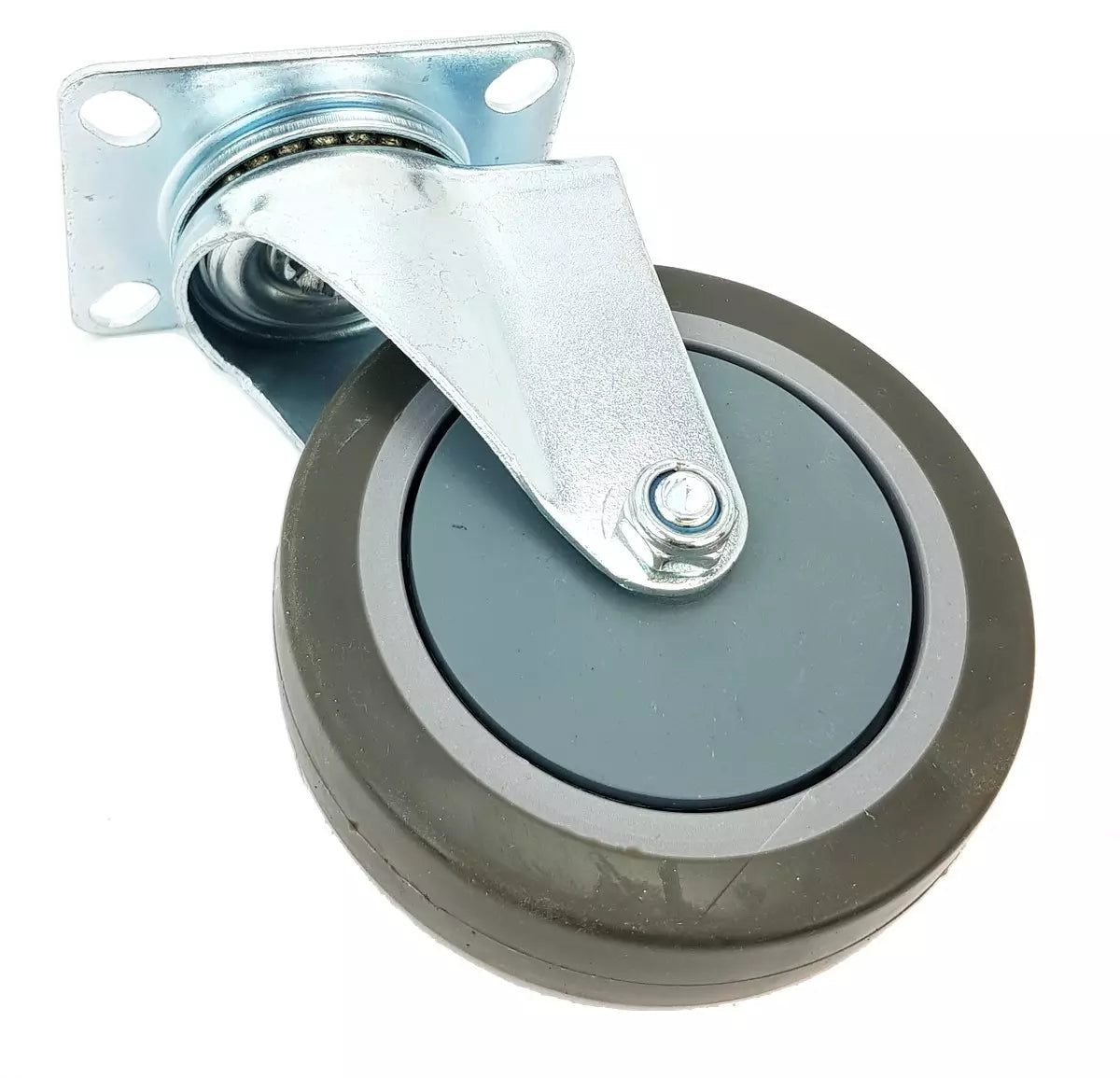 Kalustepyörä 125 mm kääntyvä