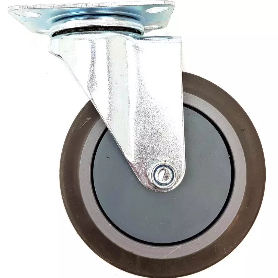 Kalustepyörä 125 mm kääntyvä