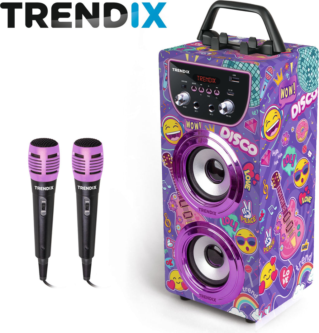 Karaoke Trendix Disco, 2 Microphones
