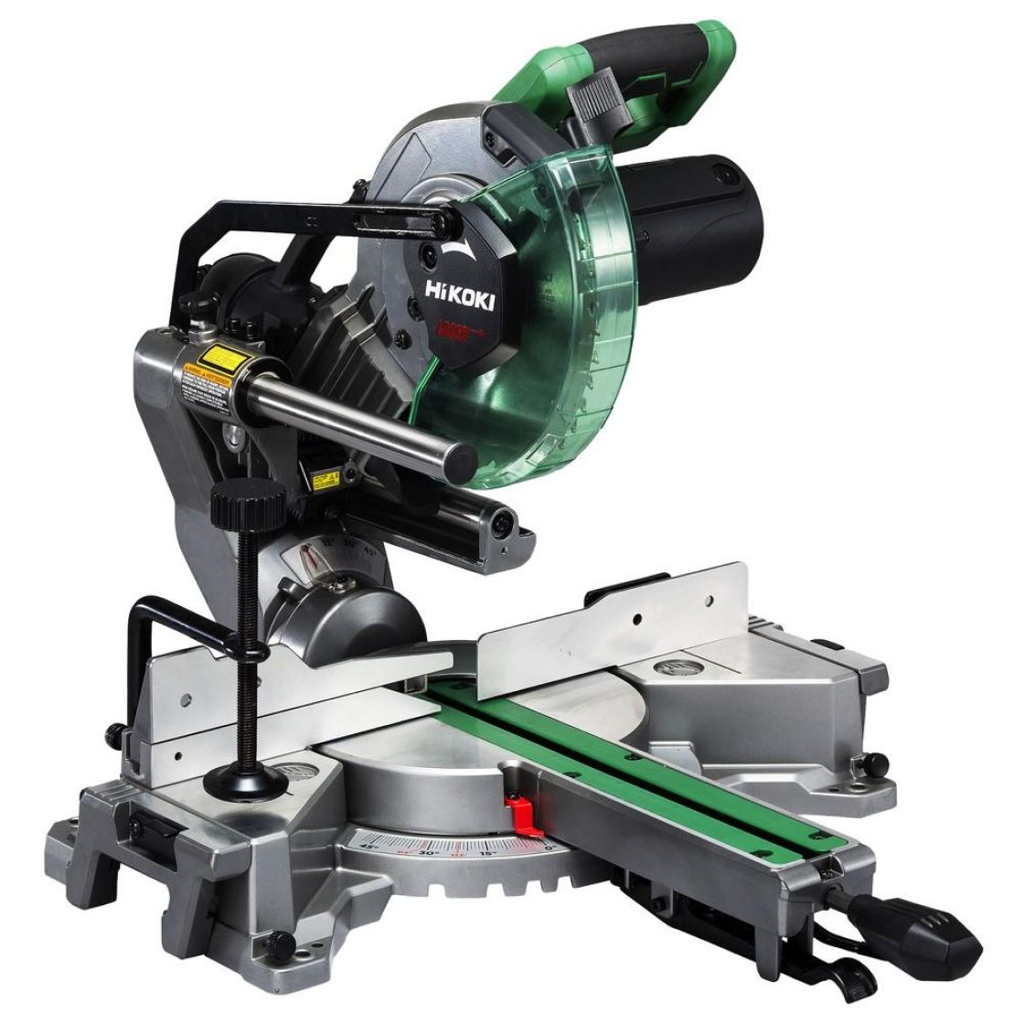 HiKOKI Liukujiirisaha C8FSHG 216 mm, laser-osoitin