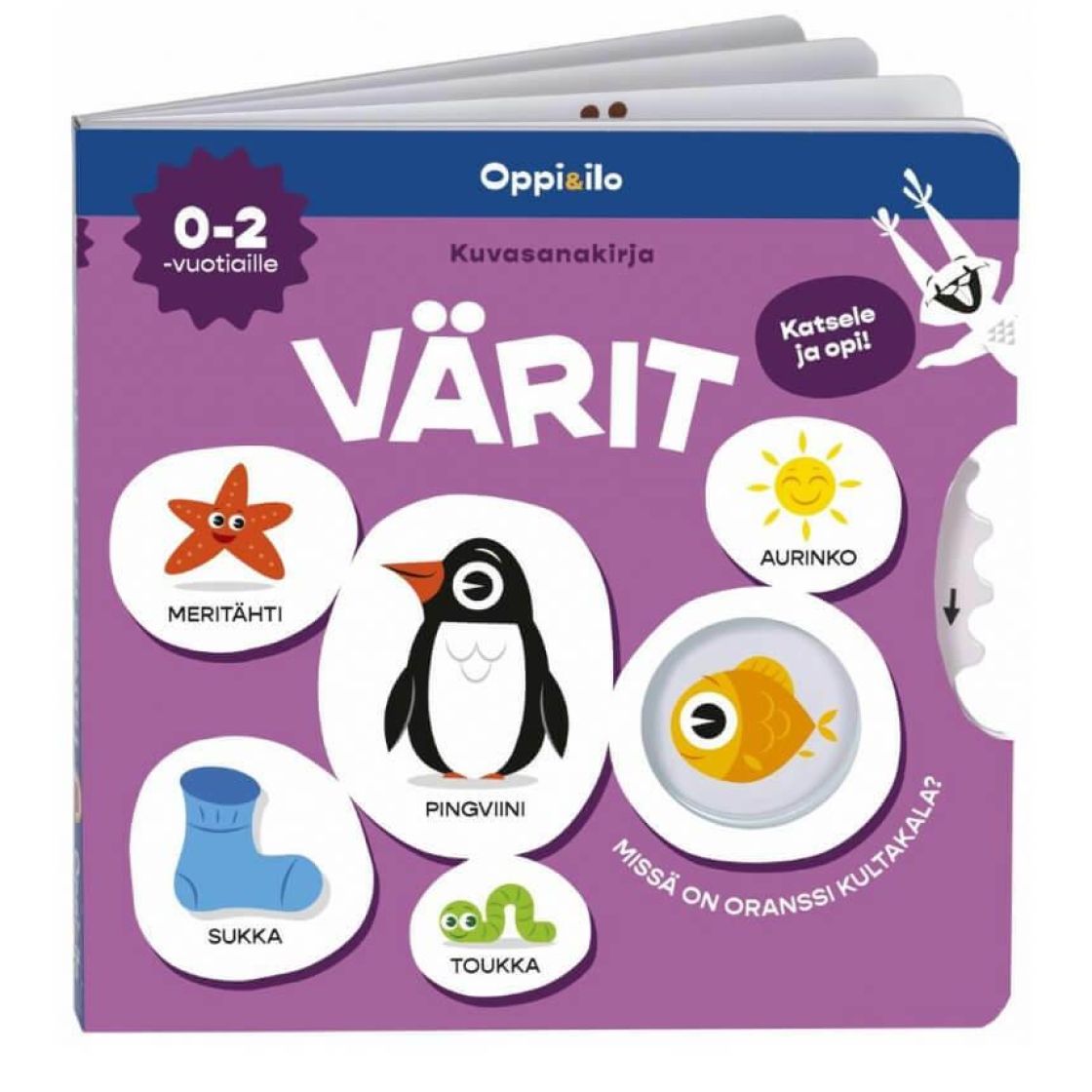 Oppi&ilo Katsele ja opi värit -kuvasanakirja