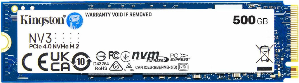 Kingston 500 g NV3 M.2 2280 pcie 4.0 nvme ssd