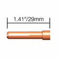 Kiristyshylsy lyhyt 1/8" /3,2 mm WP17 2 kpl Parweld