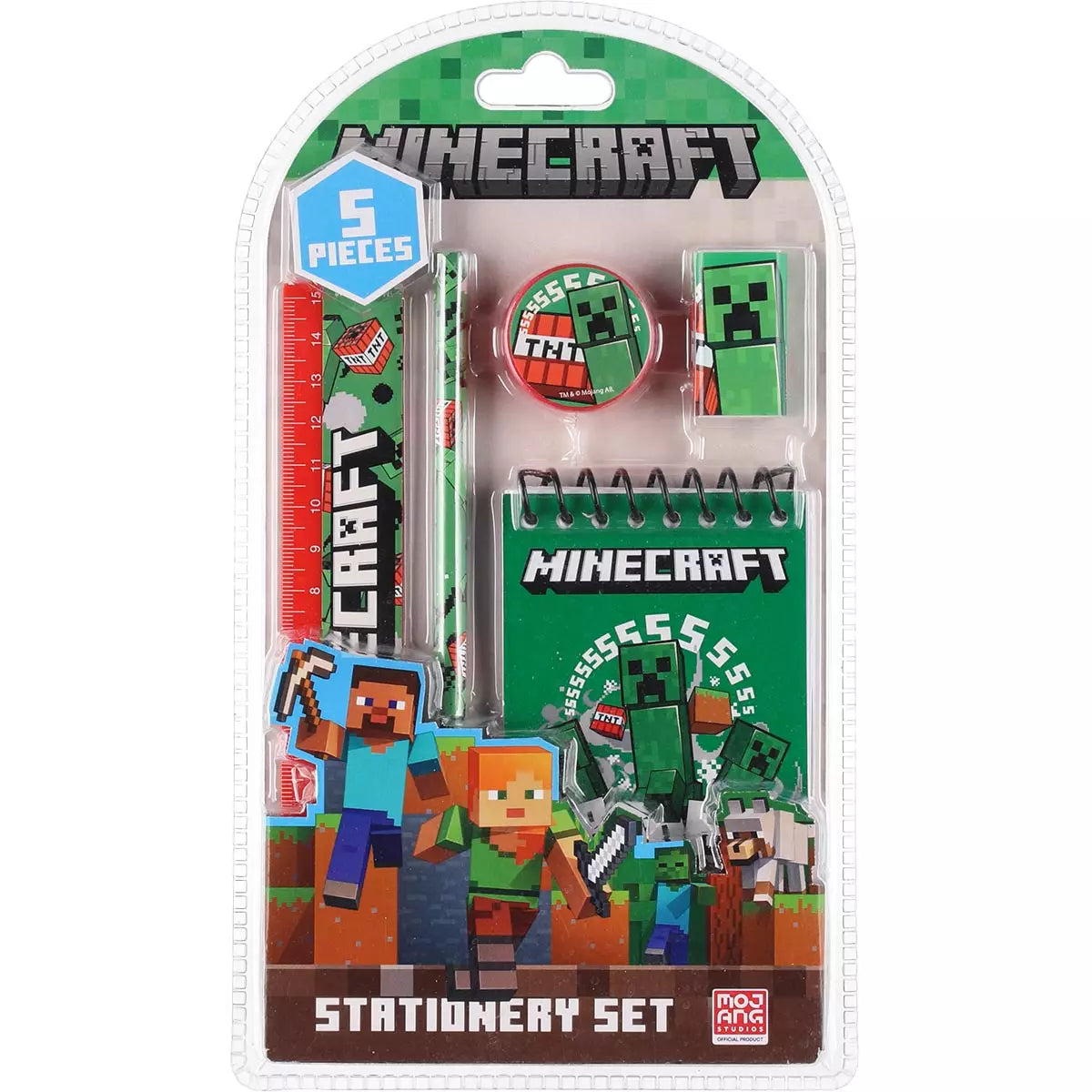Minecraft Koulutarvikesetti 5-os.