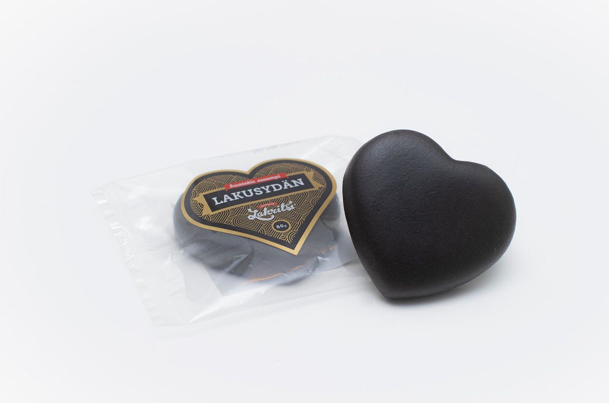 Kouvoloan Lakritsi Laku Sydän