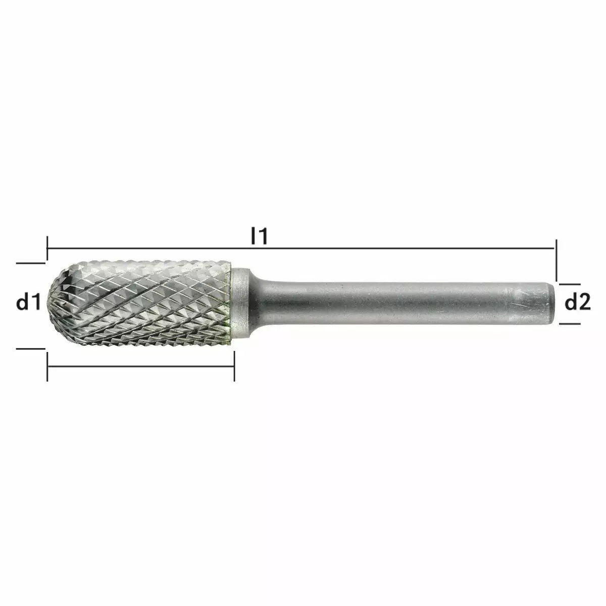 Kovametalliviila / koneviila 10x20x6 mm 65 mm