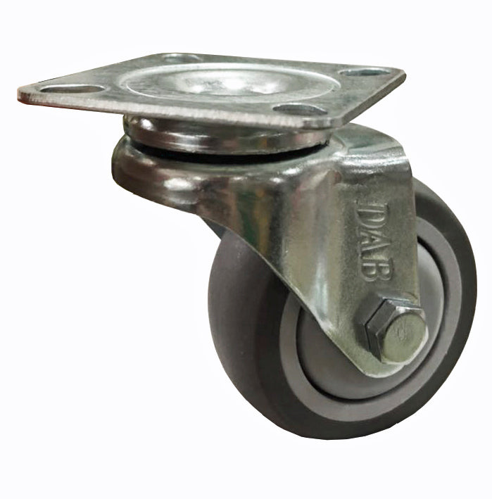 Kalustepyörä 75 mm kääntyvä