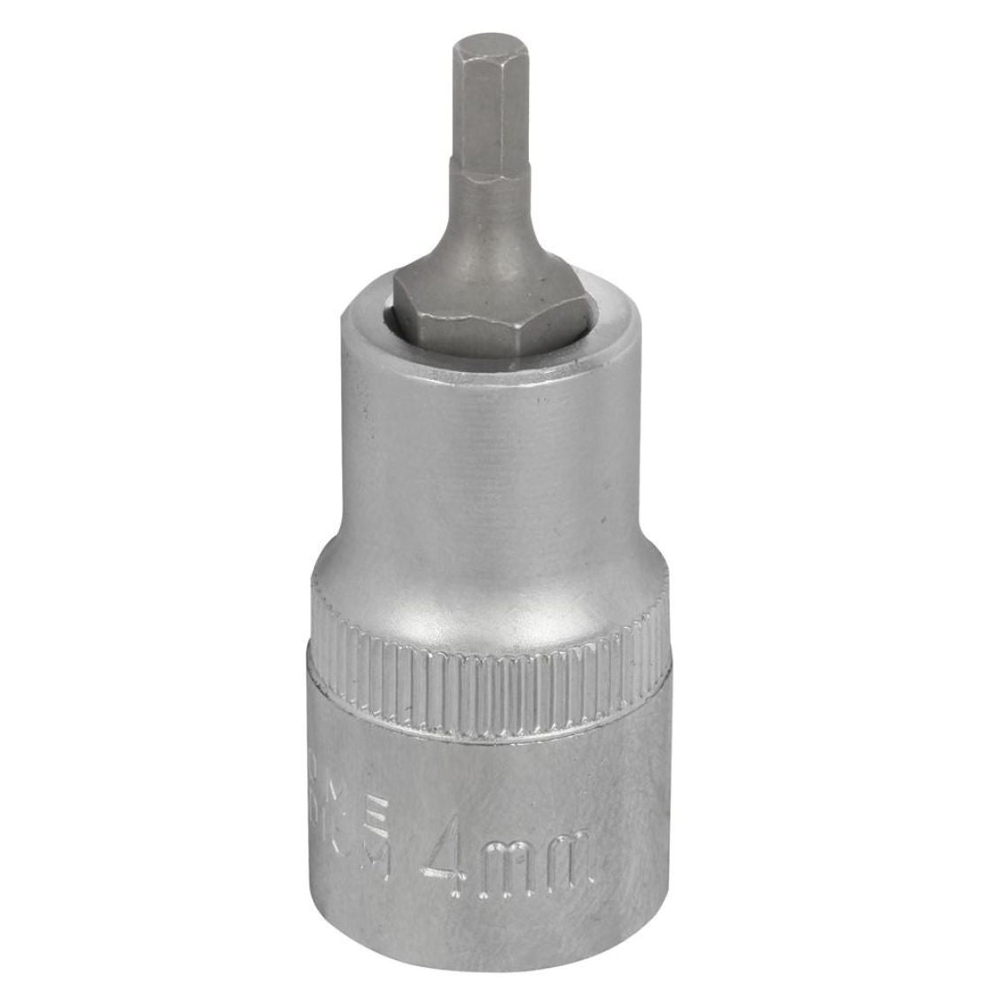 Kuusiokolokärkihylsy 1/2" S2 4 mm
