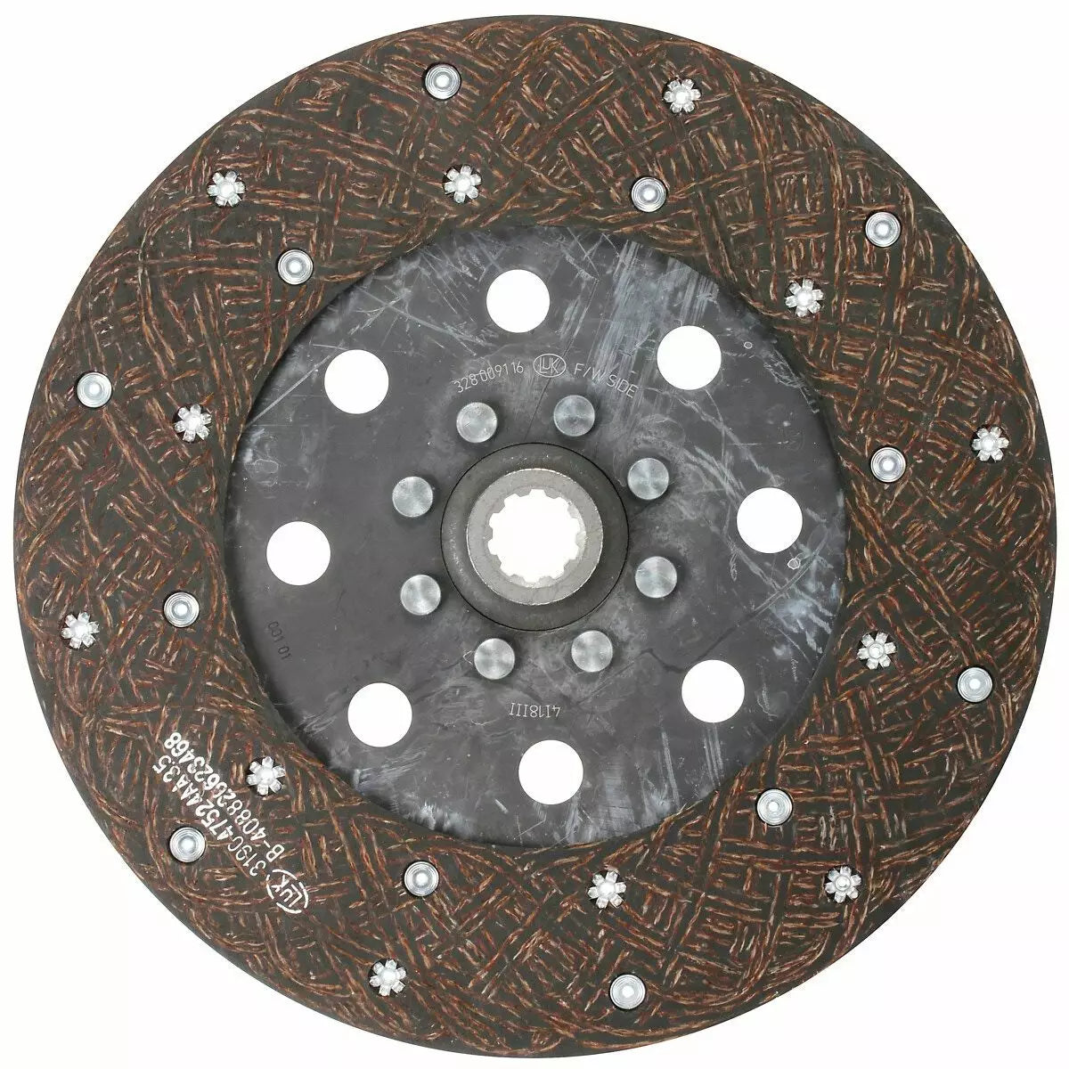 Kytkinlevy vo 280 mm 10Z