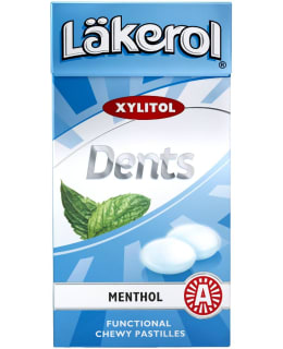 Läkerol xylitol dents menthol