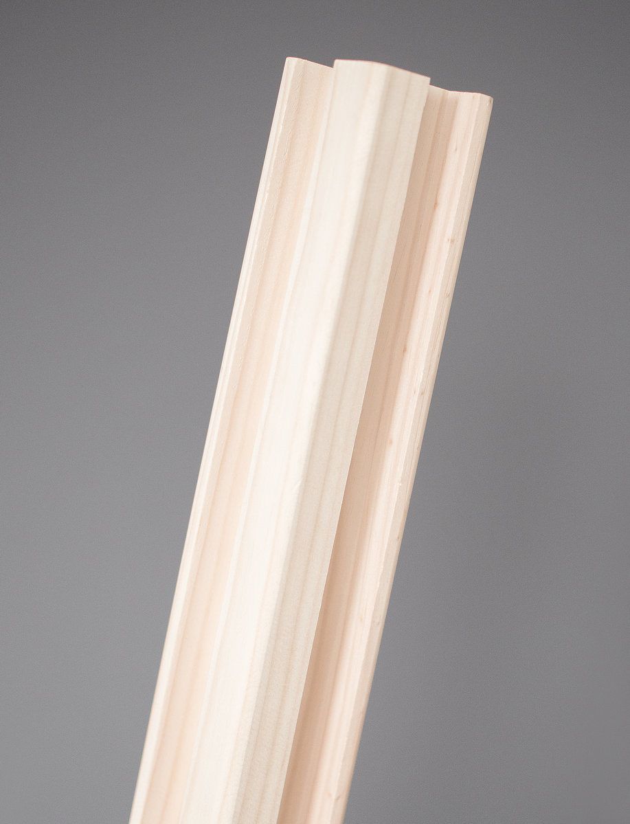 Liimapuulevy kulmaliitos 2 kpl 45x45x1000 mm 18 mm