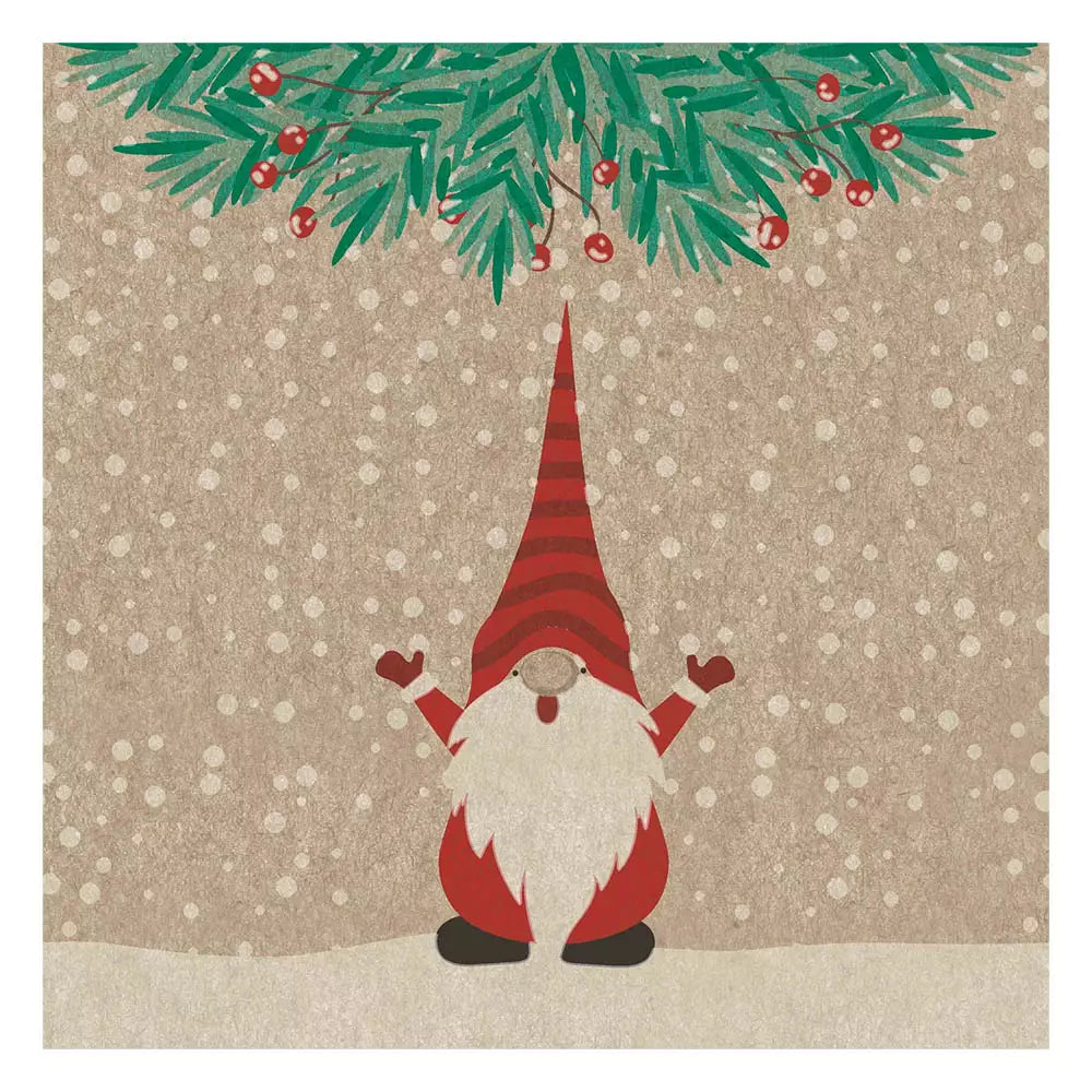 Servetit 24X24 happy santas