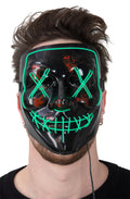 Led Naamio Horror Green