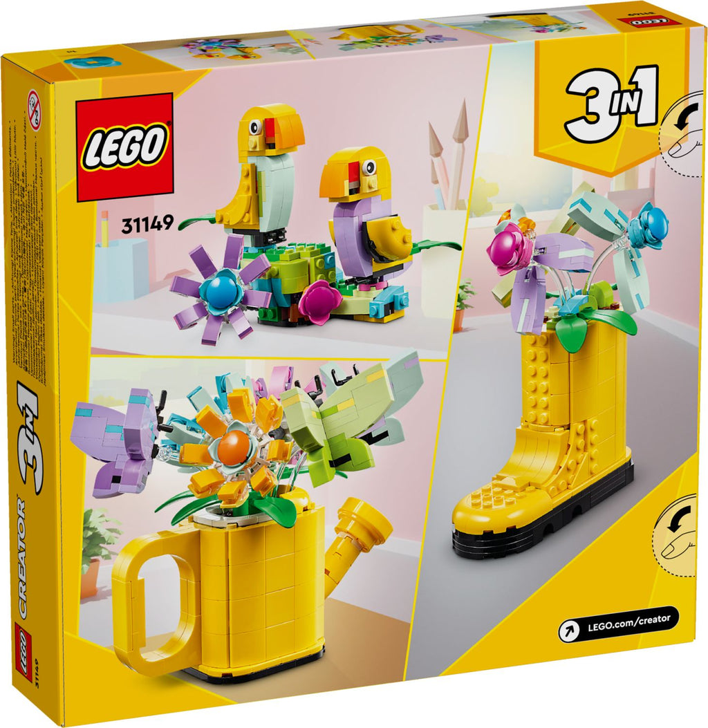 Lego Kukkia kastelukannussa