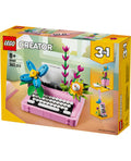 Lego Kirjoituskone ja kukat