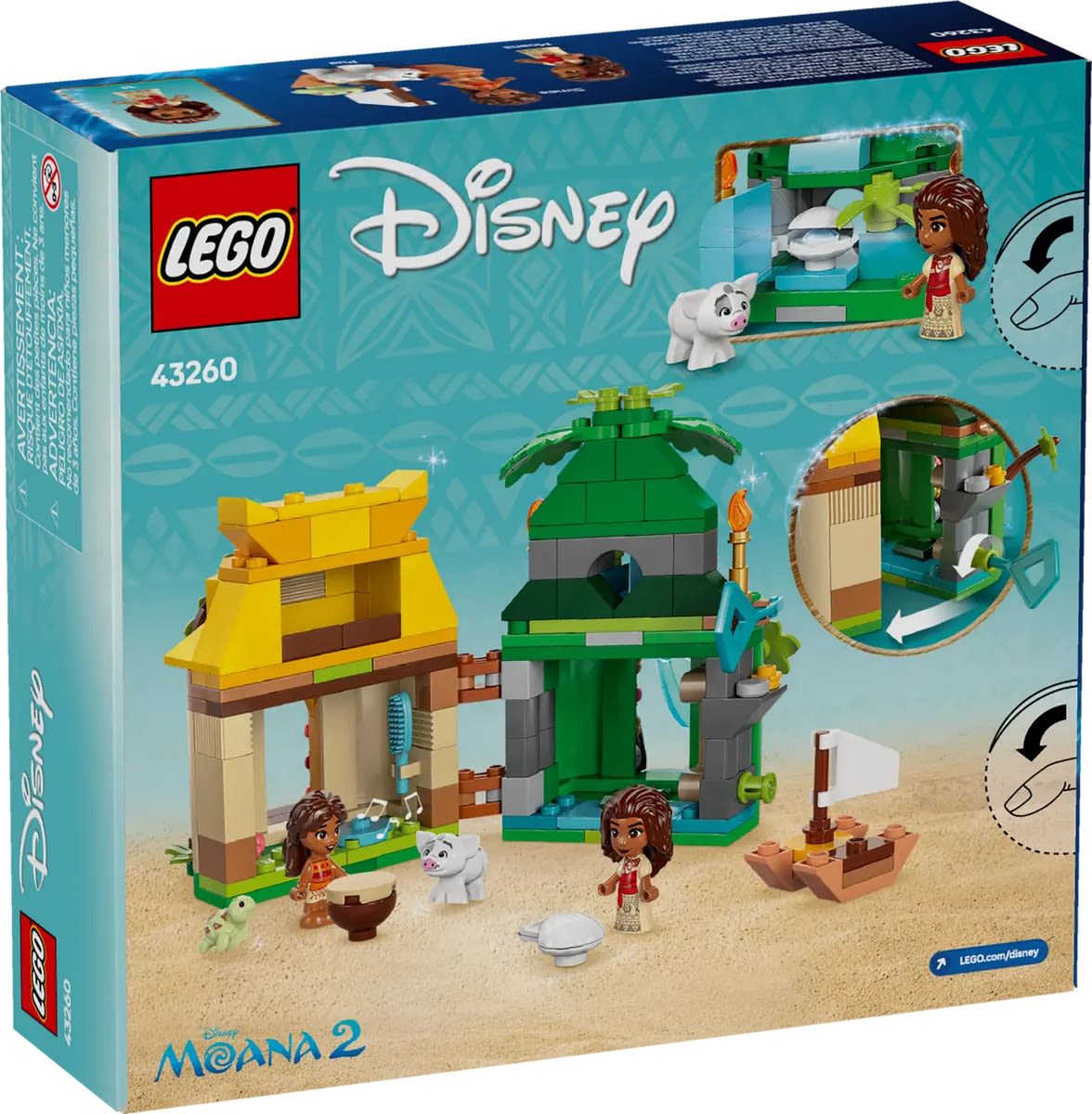 Lego Vaianan hauskat saaripuuhat