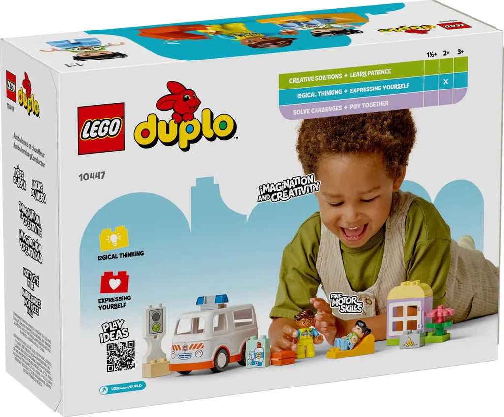 Lego Ambulanssi ja kuljettaja