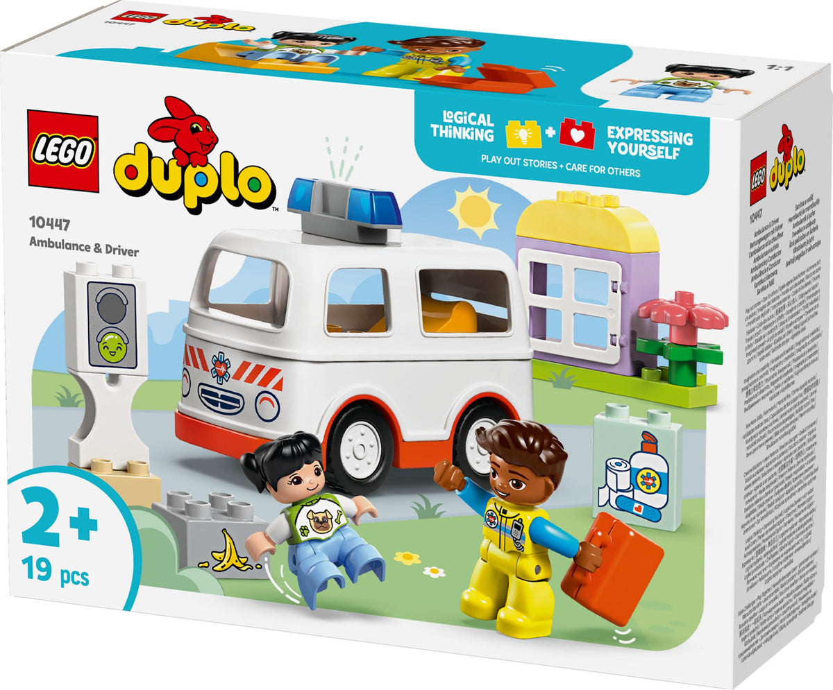 Lego Ambulanssi ja kuljettaja
