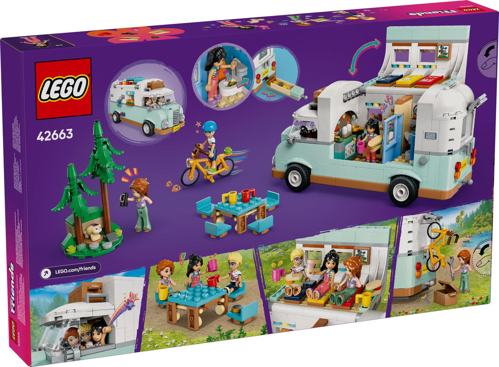 Lego Ystävien seikkailu matkailuautolla