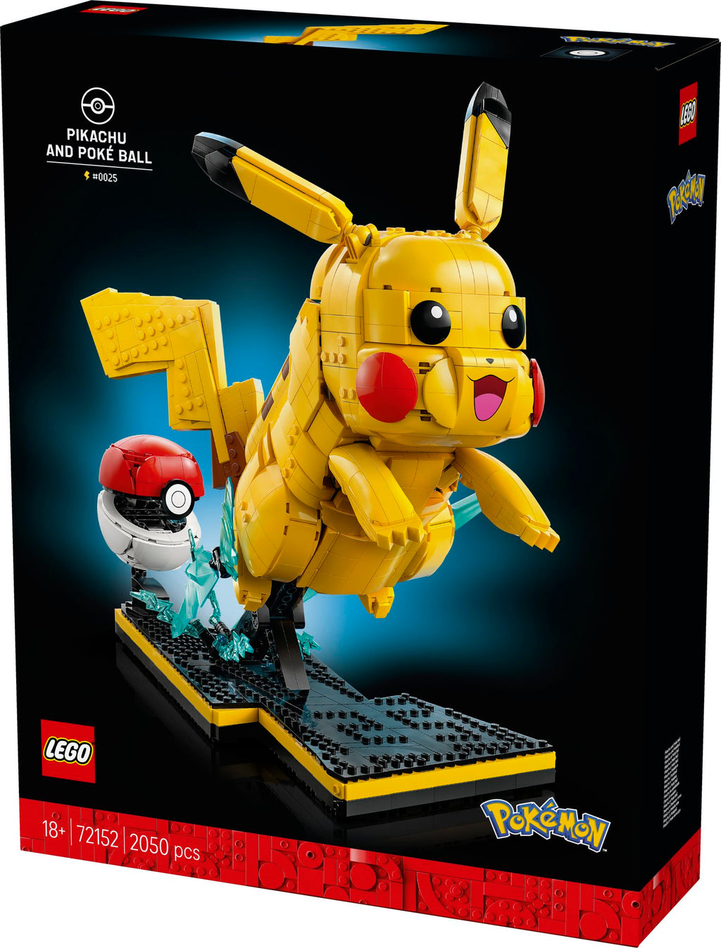 Lego Pikachu ja Poképallo