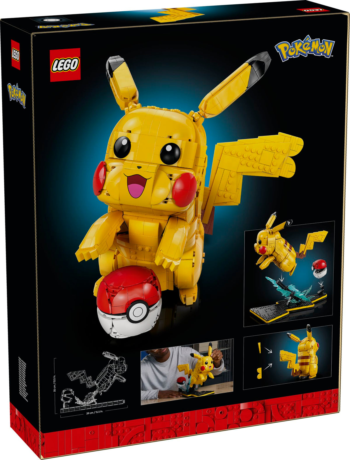 Lego Pikachu ja Poképallo