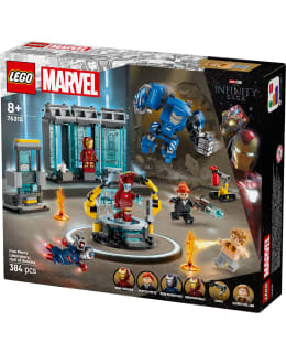 Lego Iron Manin laboratorio – Haarniskahuone