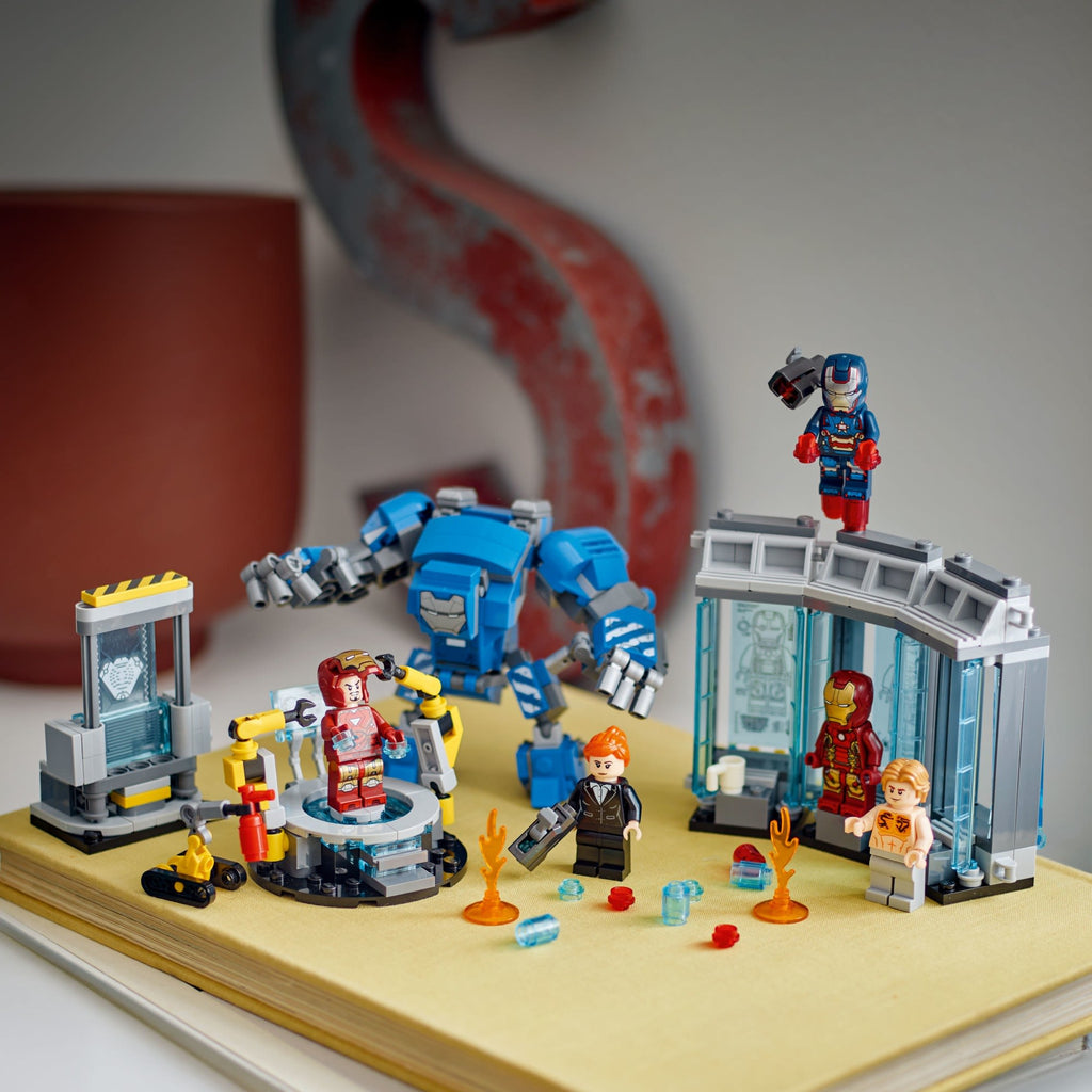 Lego Iron Manin laboratorio – Haarniskahuone