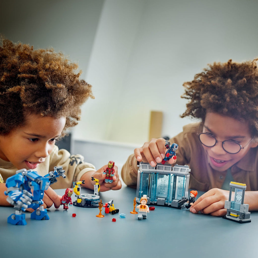 Lego Iron Manin laboratorio – Haarniskahuone